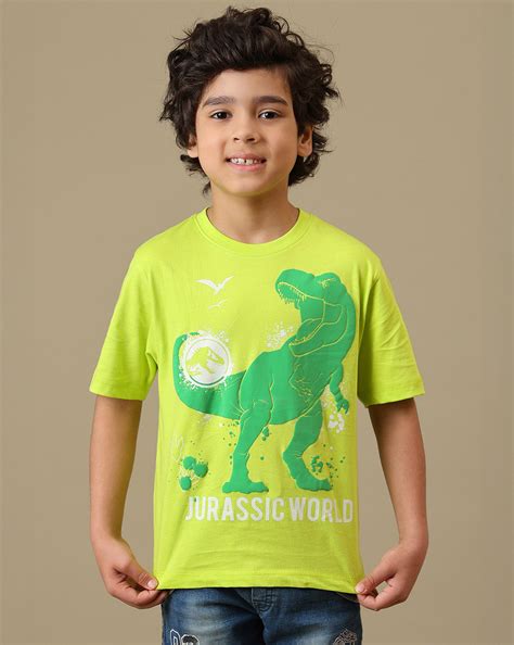 Jurassic World Printed Regular Fit Tshirt For Boys – Kidsville