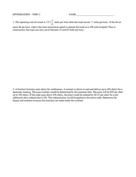 Optimization Questions Math 的图像结果