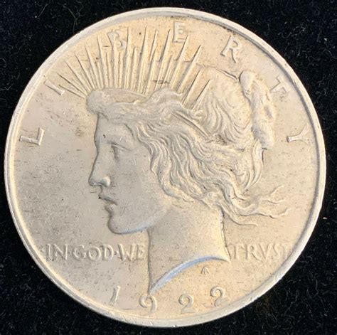 1922 Peace Silver DOLLAR $1 No MInt Mark | #3785682937