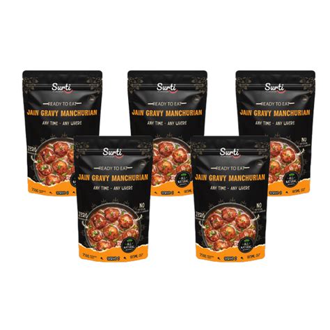 Jain Gravy Manchurian - Ready to Eat