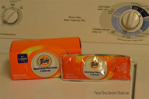 Tide Washing Machine Cleaner Instructions 的图像结果