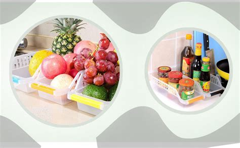 Primelife Multipurpose 2 Pcs Fridge Space Saver Food Storage Container ...