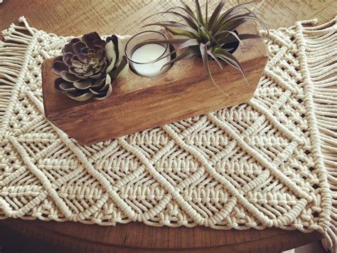 Macrame Table Mat DIY 的图像结果