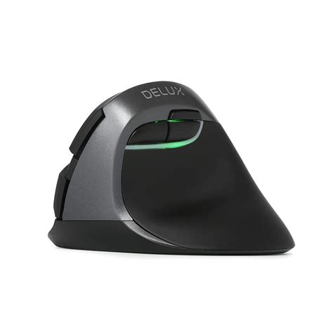 Deluxwireless Small Ergonomic Mouse Silent Bt Mini Vertical Mouse 6 ...