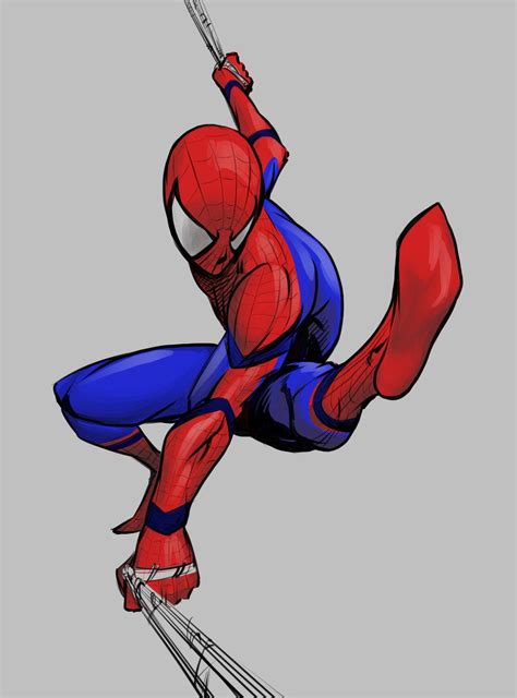 Spider Man Drawing Poses