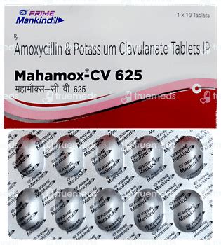 Mahamox Cv 500/125 Mg Tablet: Uses, Side Effects, Price & Substitutes