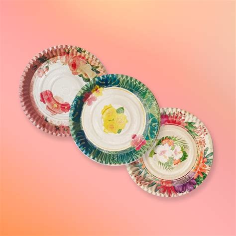 12 Inch 120 GSM Duplex Flower Paper Plate Manufacturer, Supplier from ...