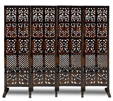 NEOCOLOURS Wooden Room Partition for Living Rooms/Wood Screen Separator ...