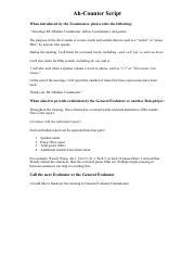 Image result for Toastmaster Ah Counter Role Script