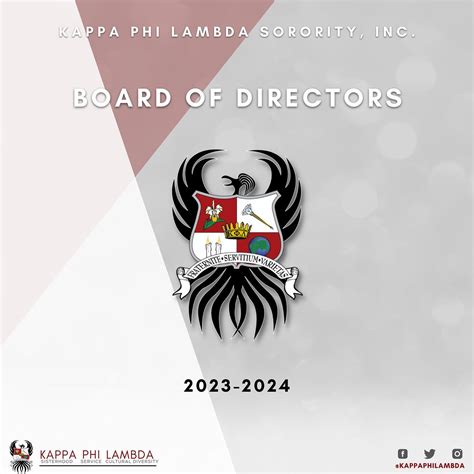 Kappa Phi Lambda Sorority, Inc. | As the new year begins, may it be ...