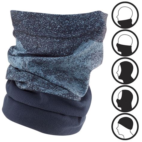 Adults' Skiing Neck Warmer HUG 500 - Blue