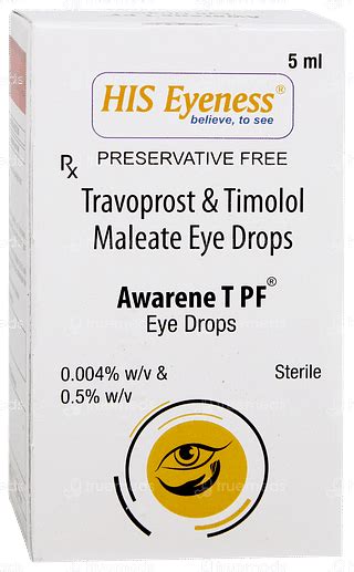 Awarene T Pf 0.5/0.04 % Eye Drop 5 ML | Order Awarene T Pf 0.5/0.04 % ...
