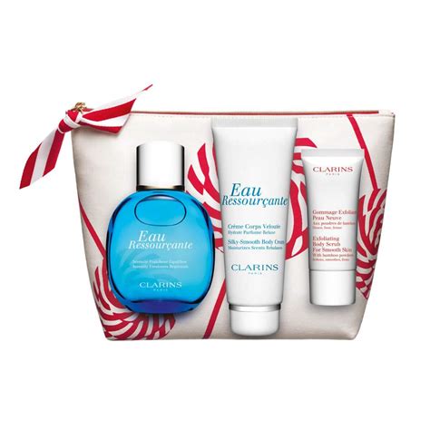 Buy Clarins Eau Ressourcante Set Gift Set Fragrance, Body Cream ...