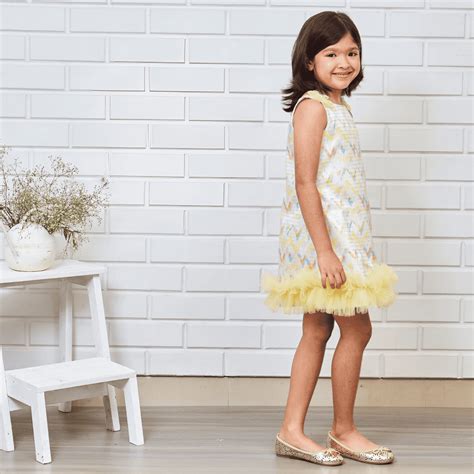 Pre-Order: Rainbow Aline Dress– Peony Kids Couture
