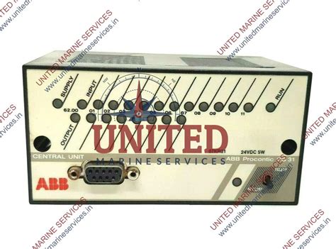 ABB PROCONTIC 07KR31 CS 31 CENTRAL UNIT 24 VDC 5W FPR3600227R9010-R ...
