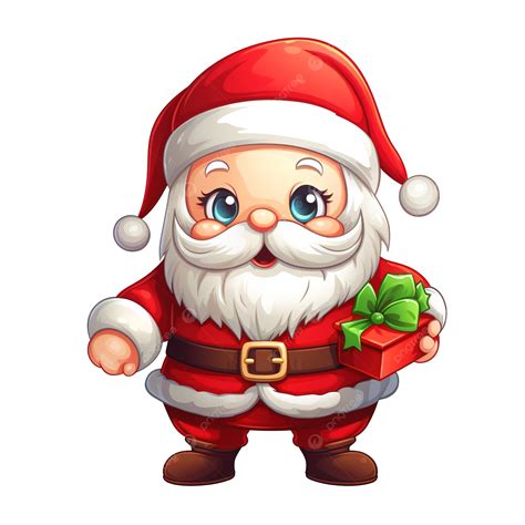 Christmas Cartoons Clip Art, Santa Claus Clipart Illustration, Cartoon ...