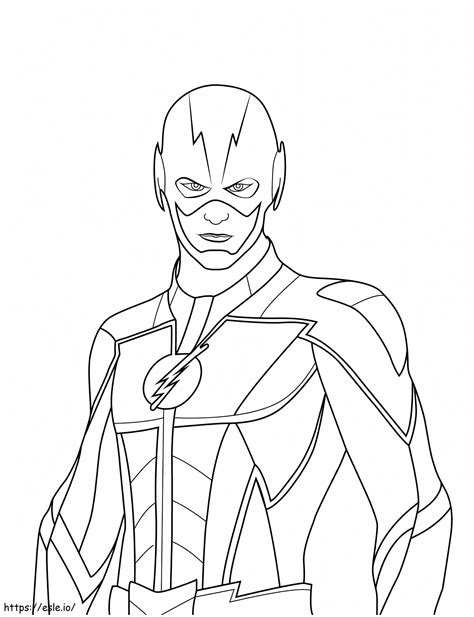 Savitar Flash Coloring Page