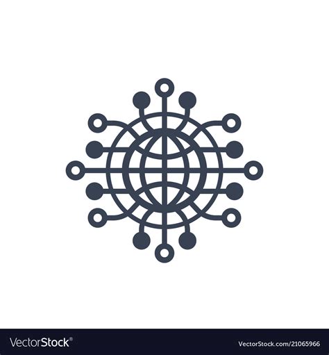 Network Icon Vector 的图像结果