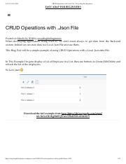 Image result for Crud Operations Using JSON in Python