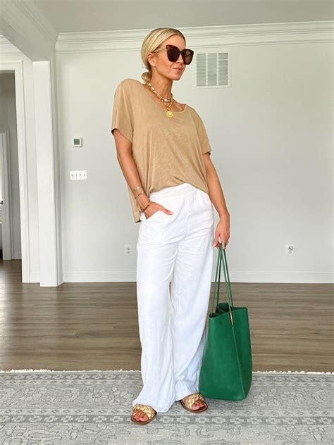 These pants are amazing. Lined all the way down (as white linen should ...