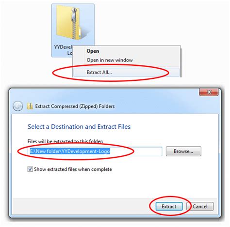 Image result for How to Extract Part Zip Files