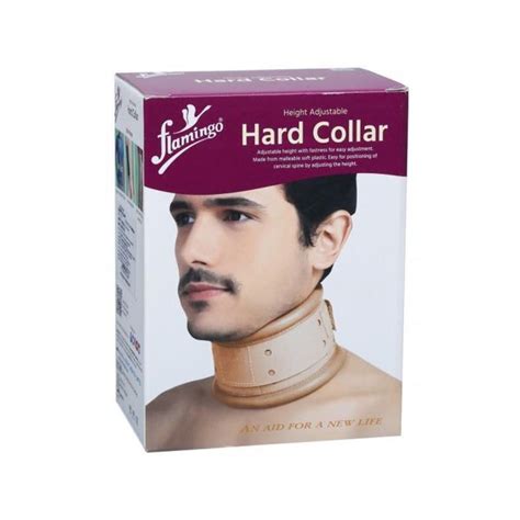 Flamingo Hard Collar (Height Adjustable) Medium OC2110