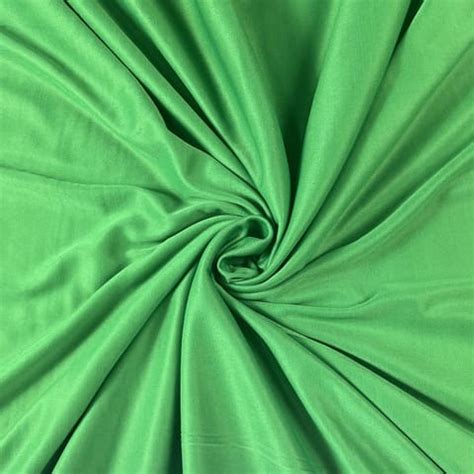 Green Color Lycra Lining Fabric