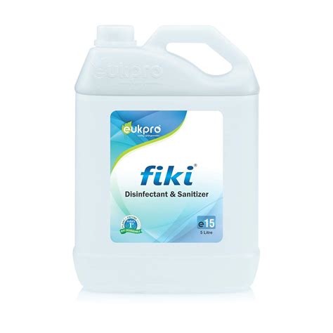 FIKI-E15 Disinfectant & Sanitizer 5 Litre can : Amazon.in: Health ...