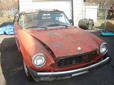 Fiat Spider Restoration by 1979 Fiat 124 Spider For Parts Or Restoration Fiat Spider Restoration