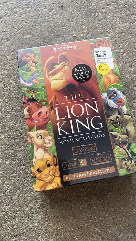 Lion King Movie Dvd