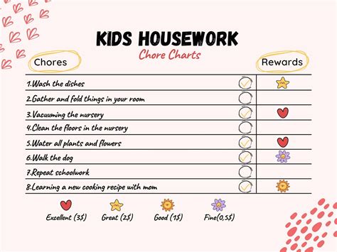 Chore Chart Printable For Kids - Printable Free Templates