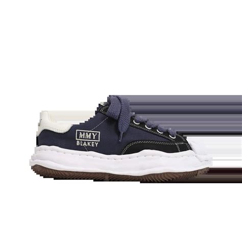 Maison Mihara Yasuhiro Blakey OG Sole Canvas Low-top Sneakers Black