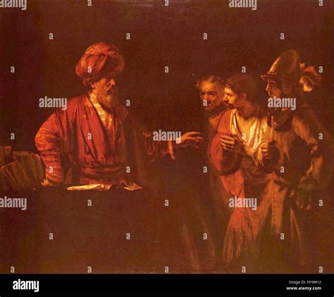 Rembrandt’s etching, 'The Jewish Bride,' created around 1665, portrays ...