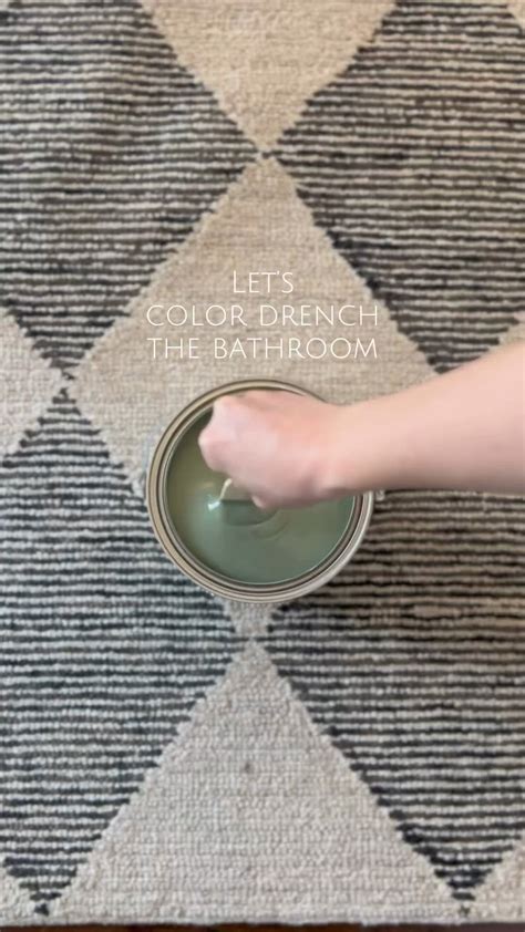 Color Drench Bathroom Makeover: The Reveal!