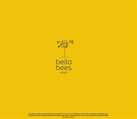 Upmarket, Elegant Logo Design for bella bees honey by GBDESIGN | Design #19230672