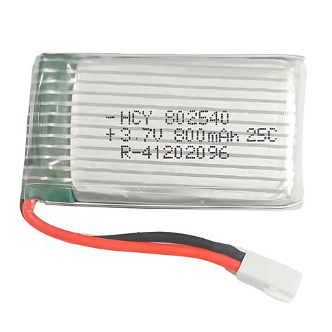 Witty Fox 800mAh Rechargeable 3.7v Lithium Polymer Battery – Robocraze