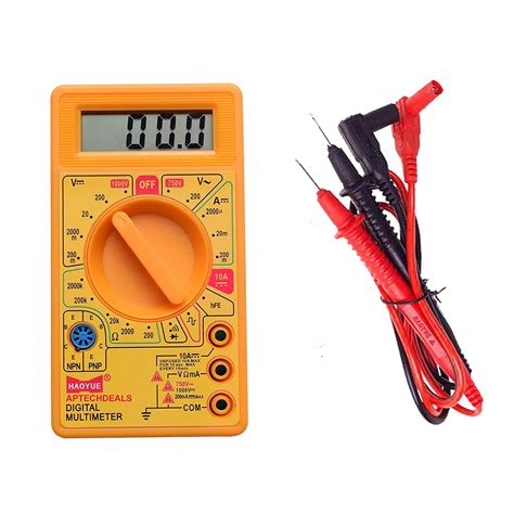 MV Digital Multimeter LCD AC Measuring Voltage Current : Amazon.in ...