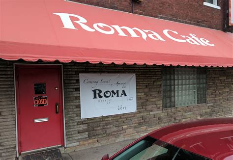 Roma Cafe to reopen in November as Amore Da Roma | Crain's Detroit Business