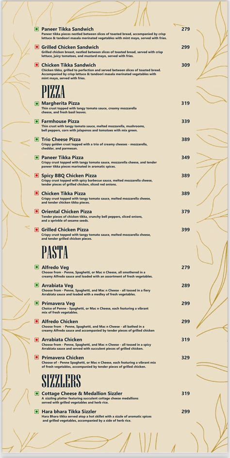 Menu at The Dome Cafe - HSR Layout, Bengaluru