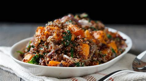 Red Quinoa With Butternut Squash | Gluten Free Goddess Recipes