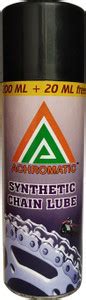 Achromatic Synthetic Universal Chain Lube Spray Universal Synthetic ...