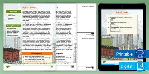 Image result for How Fossil Fuels Are Formed Chart Class 5