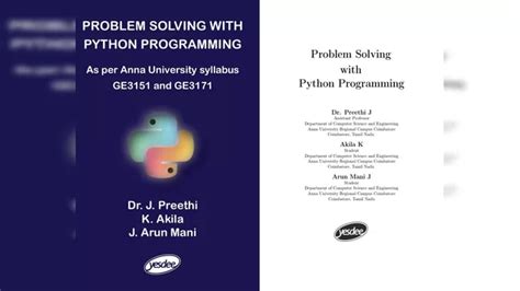 Image result for Problem Solving Python Programming Book
