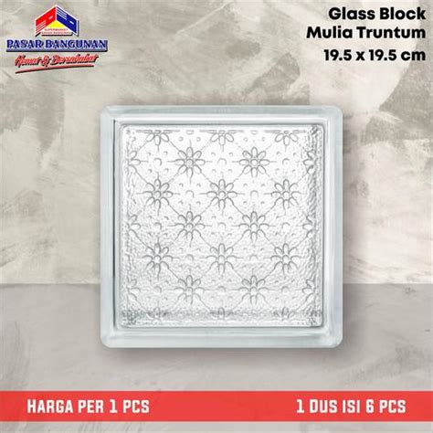 Jual Glass Block Mulia Truntum 19,5 x 19,5 x 9,5 cm - Kota Bekasi ...