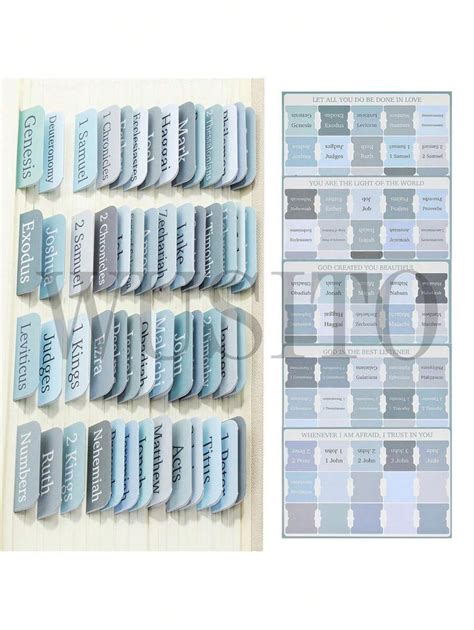 Abas da Bíblia, 75 abas, abas laminadas da Bíblia para mulheres e ...