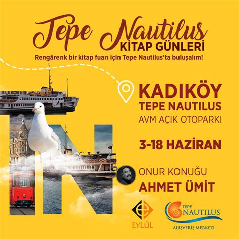 TEPE NAUTILUS KİTAP GÜNLERİ BAŞLIYORKadıköy Gazetesi