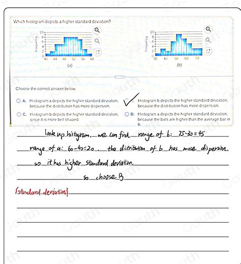 Standard Deviation Histogram 的图像结果