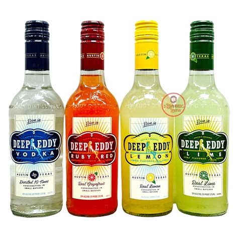 Deep Eddy Flavoured Vodka 4Pk Bundle – 3brothersliquor