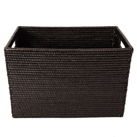 Image result for Rectangular Rattan Basket