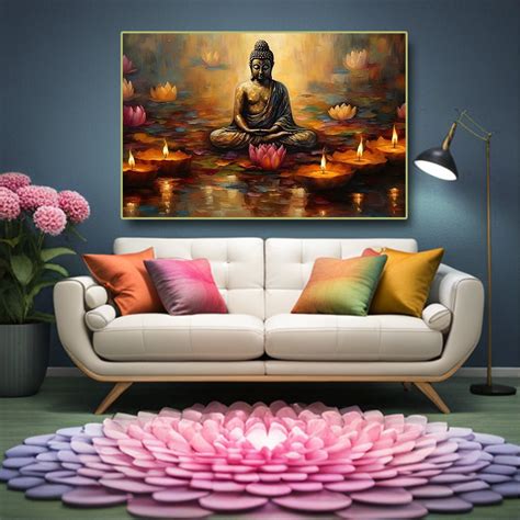 Buddha Canvas Art – Punam Metalcrafts